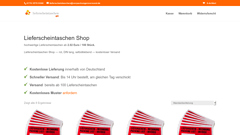 Details : Lieferscheintaschen Shop