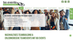 Details : bo events - Dein Partner für Teamerfolg