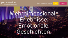 Details : Patrick Stalder - Eventmanagement & Eventmarketing