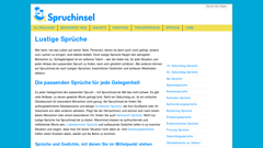 Spruchinsel – Lustige Sprüche und mehr