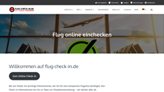 Details : Flug Check-in