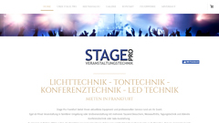 Stage Pro Frankfurt Veranstaltungstechnik mieten und kaufen