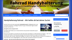 Fahrrad Handyhalterung