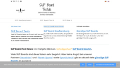 SUP Board Test