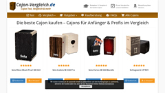 Details : Cajon-Vergleich.de - Kistentrommel