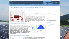 Details : Photovoltaik-Potentiale in NRW - pvpot.de