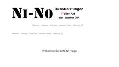 Details : NiNo - Dienstleistungen fast aller Art und Messebau