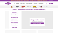 Details : Online Shop für Mangas und Anime Merchandise