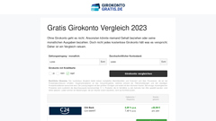 Details : Girokontogratis.de - kostenloses Girokonto