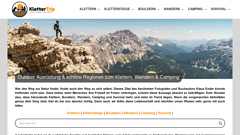 Details : Klettern mit klettertrip.de - Ein Sport mit Suchtfaktor