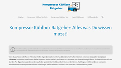 Kompressor Kühlbox - Ratgeber Portal